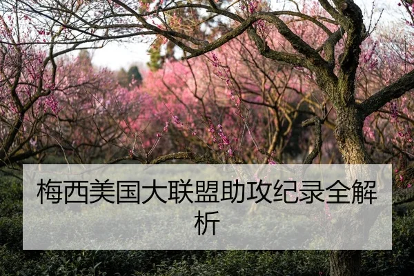梅西美国大联盟助攻纪录全解析